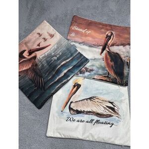 18" Pelican Throw‎ Quotes Pillow Cases Cushion Cover Sofa Home Office Decor